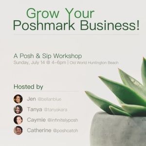 Tomorrow! Southern Cali Posh and Sip Workshop